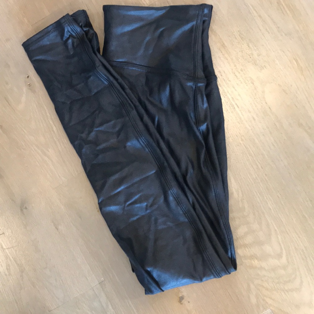 SpanxFaux leather leggings. Worn once